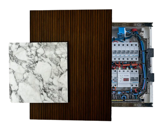 COUVERCLE DÉCORATIF POUR CACHER LE PANNEAU ÉLECTRIQUE