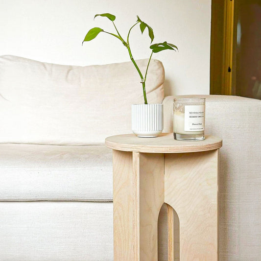 Table D’appoint En Bois Brut